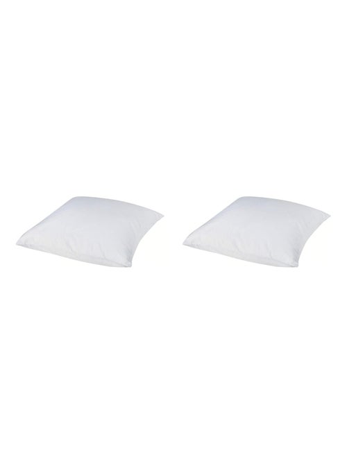 Protège oreiller anti-acariens coton (lot de 2) - Kiabi