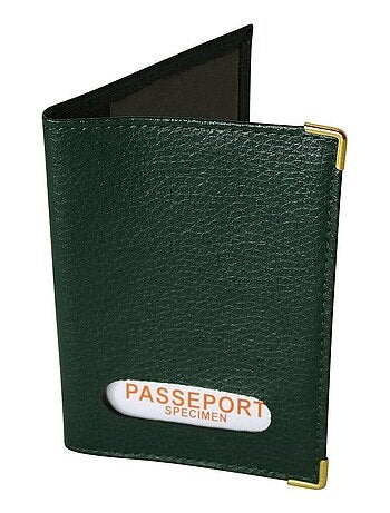 Protège-passeport cuir