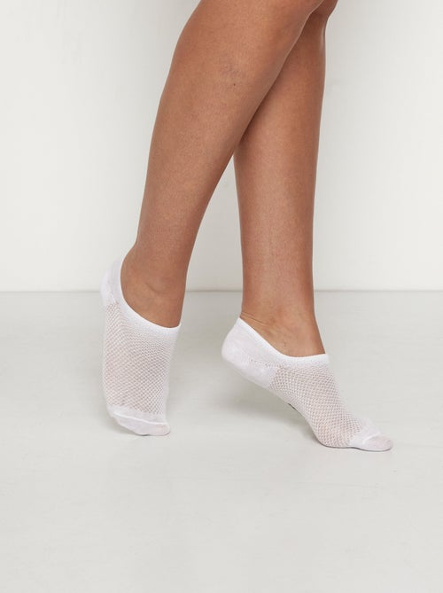 Protège-pieds en coton majoritaire - AFIBEL - Kiabi