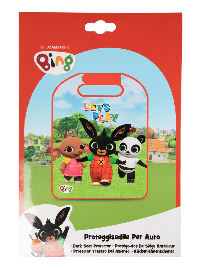 Protège-siège auto Lapin Bing universel Rouge - Kiabi