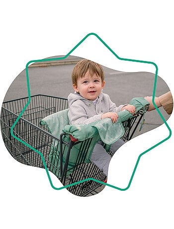 Protège siège chariot safari hygiénique bébé universel compact 'Badabulle'