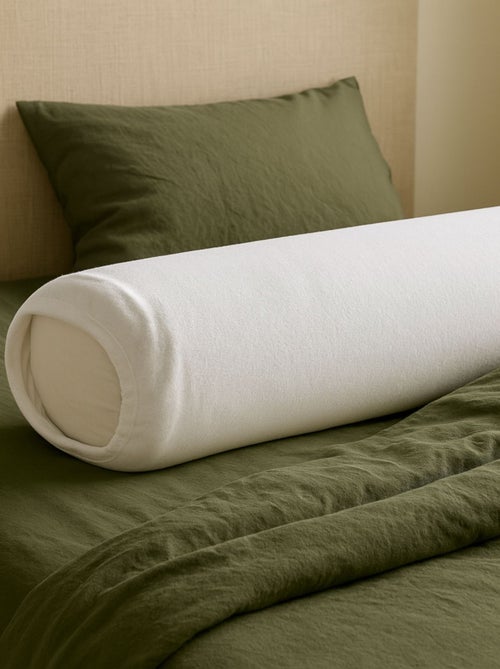 Protège traversin Imperméable Molleton 240grs/m2 - Kiabi