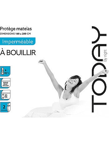 Prot?ge matelas imperm?able A BOUILLIR