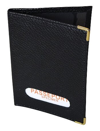 Prot?ge-passeport cuir