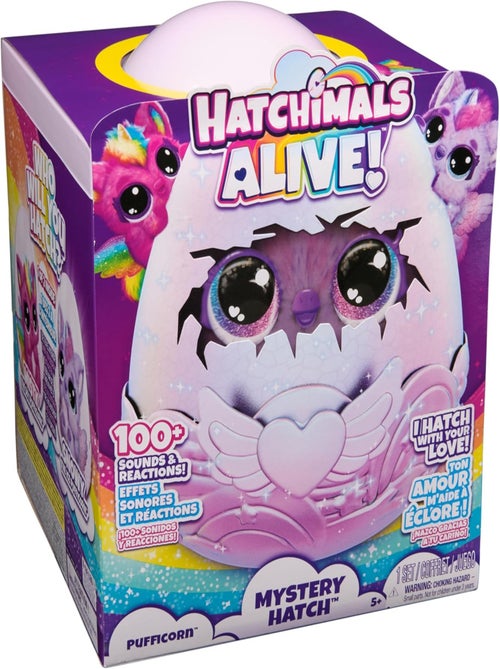 Pufficorn Hatchimals Alive - Spin Master - Kiabi