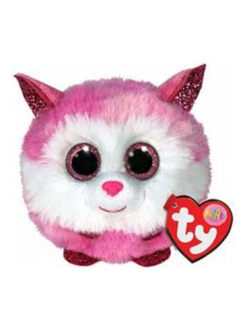 Puffies Princess - Peluche Ronde, Rose Et Blanc Violet - Kiabi