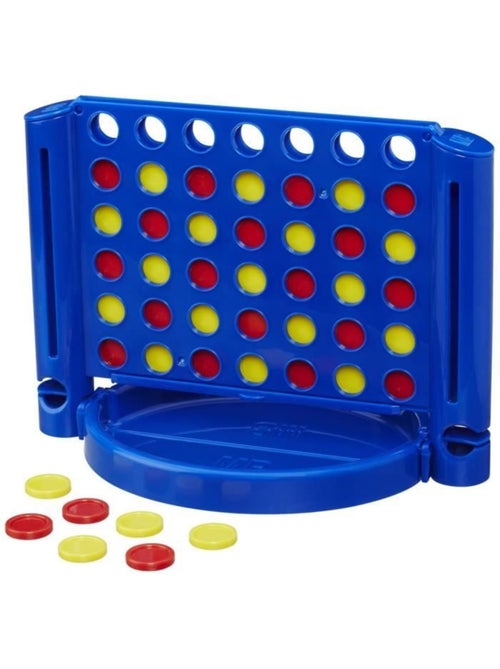 Puissance 4 voyage, jeu de société de voyage pour 2 joueurs, jeu de voyage, dès 6 ans, hasbro gaming - Kiabi Puissance 4 voyage, jeu de société de voyage pour 2 joueurs, jeu de voyage, dès 6 ans, hasbro gaming - Kiabi