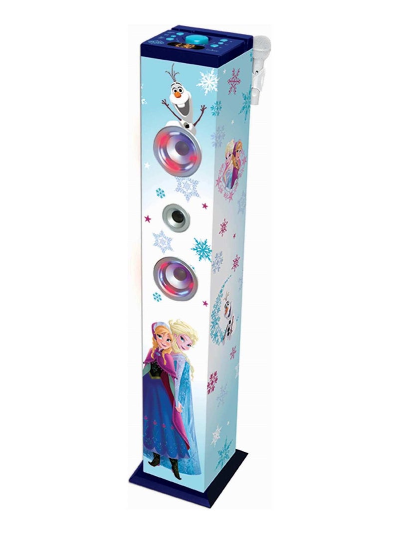 Puissante Enceinte Lumineuse Bluetooth® , Micro Et Fonction Changement De Voix Reine Des Neiges N/A - Kiabi
