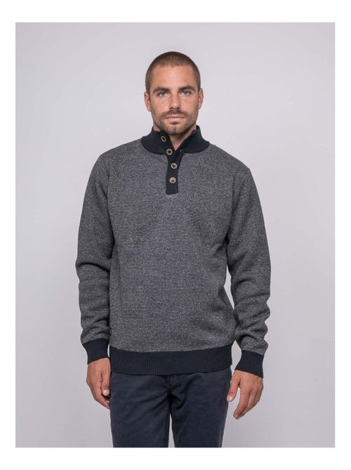 Pul col bouton LATOJACK - Kiabi