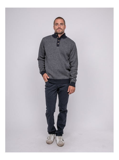 Pul col bouton LATOJACK - Kiabi
