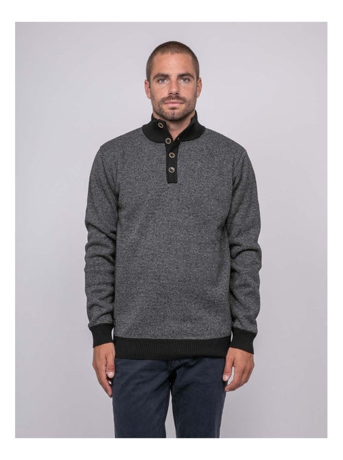 Pul col bouton LATOJACK - Kiabi