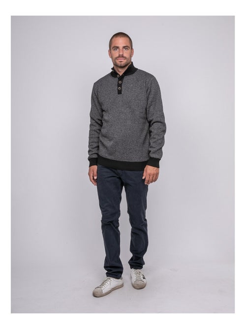 Pul col bouton LATOJACK - Kiabi