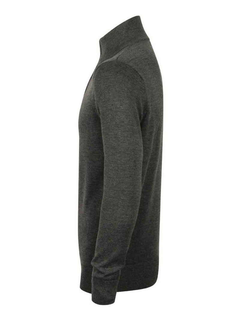 Pull - henbury Gris chiné - Kiabi