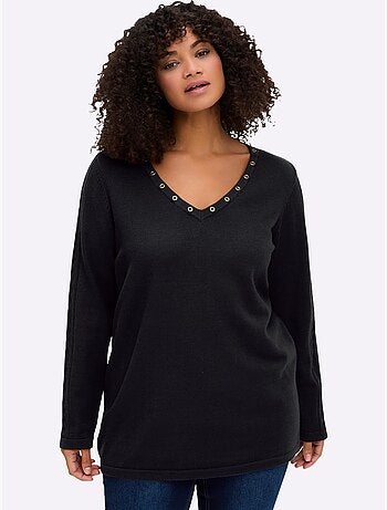 Pull - taille standard - sheego