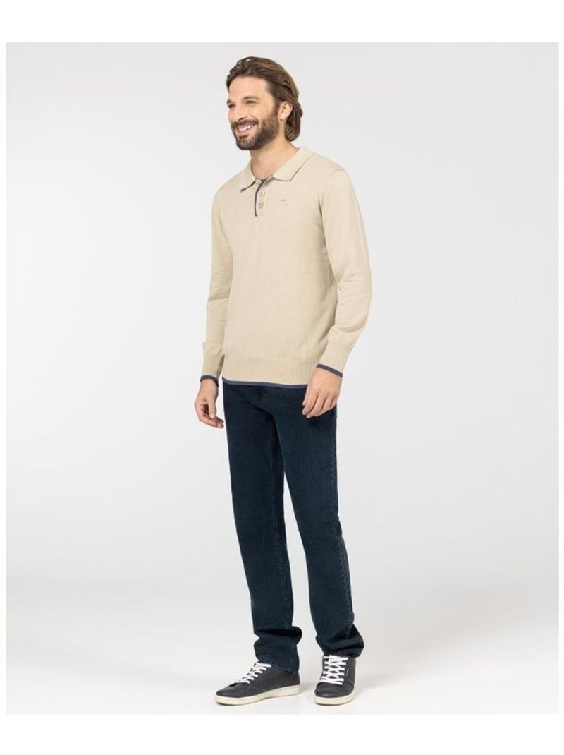 Pull - Terre de Marins Beige - Kiabi