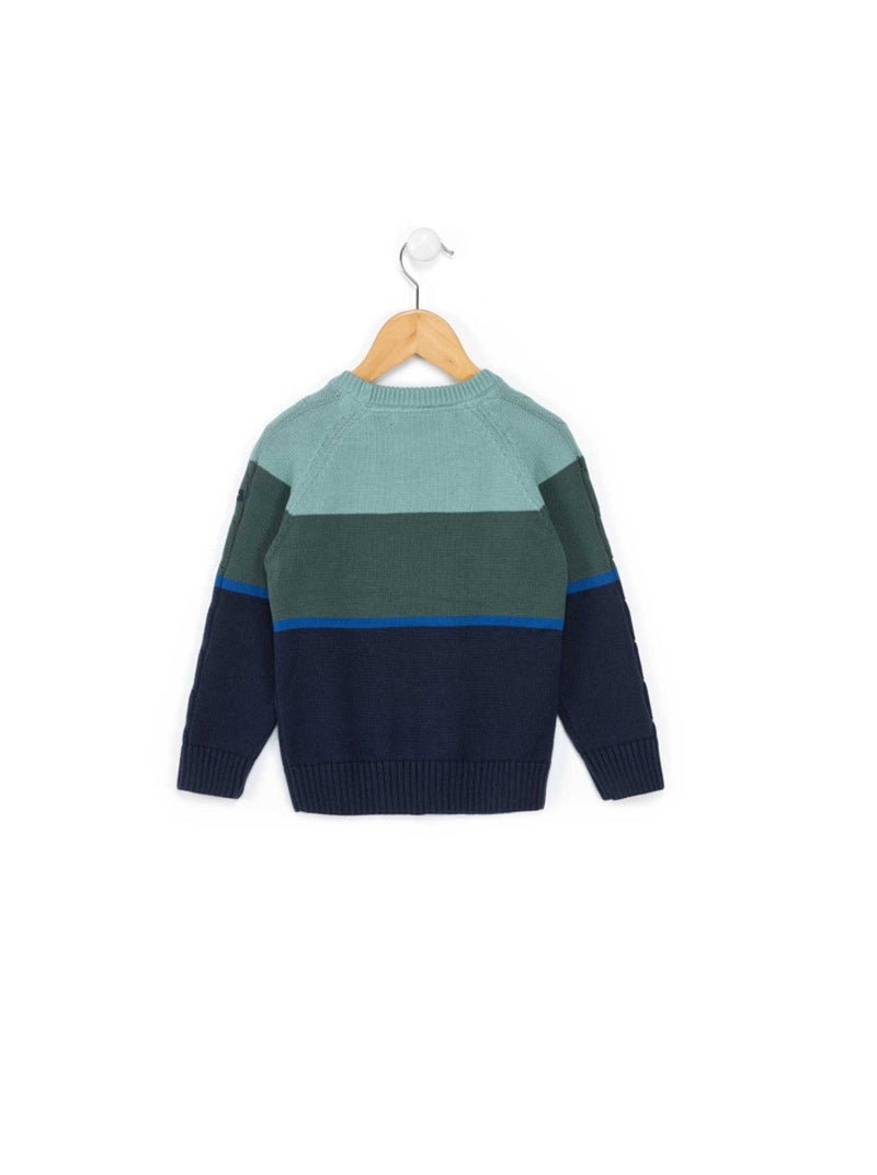 Pull - Terre de Marins Bleu canard - Kiabi