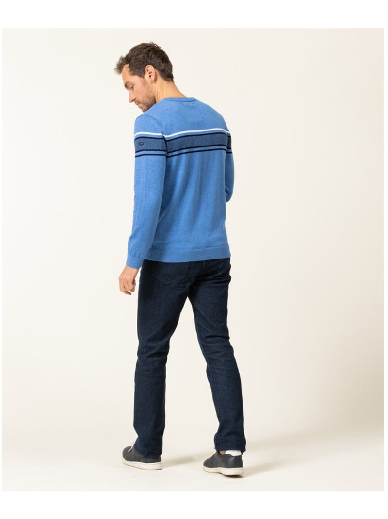 Pull - Terre de Marins Bleu - Kiabi