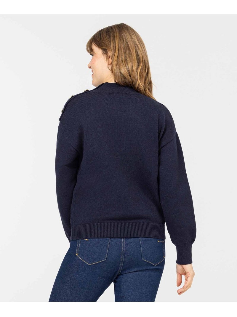 Pull - Terre de Marins Bleu - Kiabi