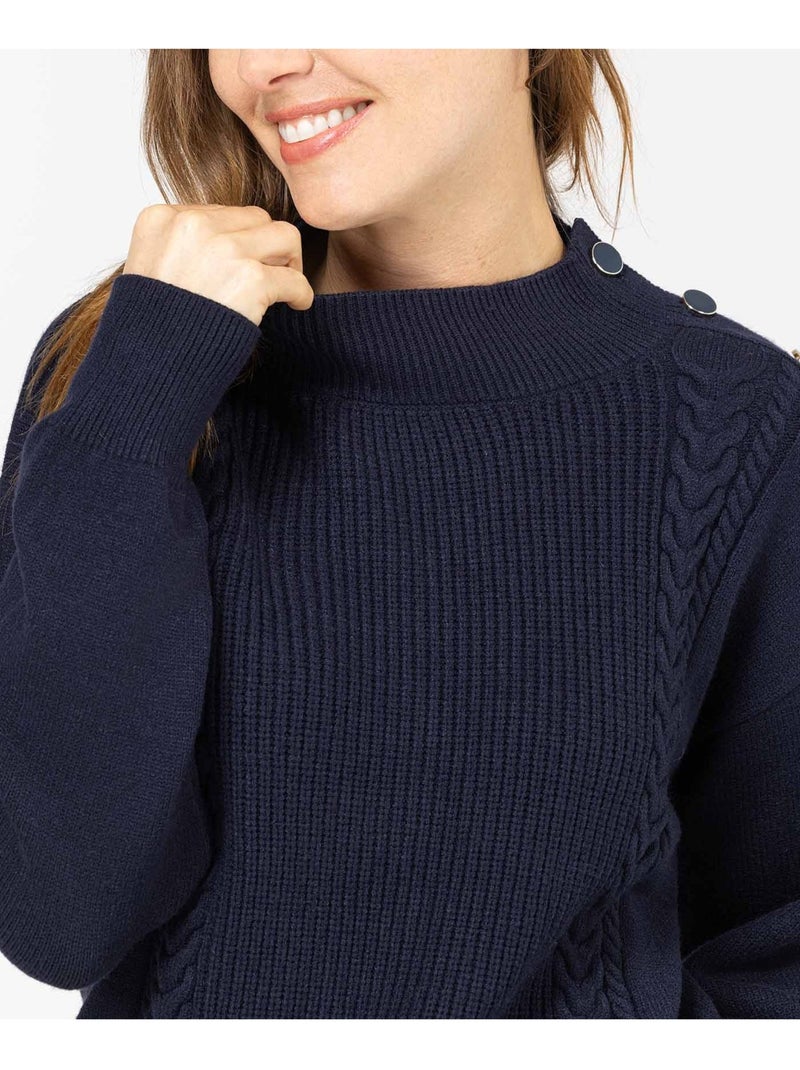 Pull - Terre de Marins Bleu - Kiabi