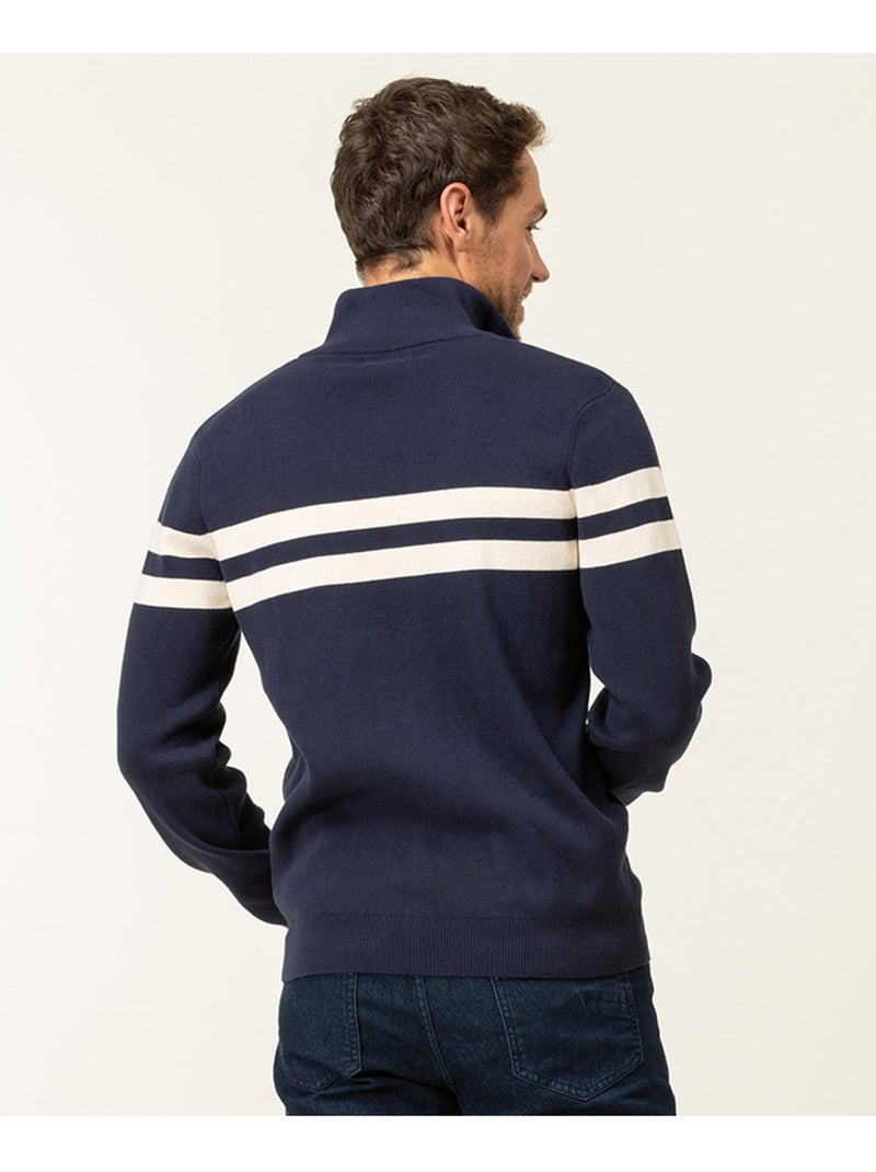 Pull - Terre de Marins Bleu - Kiabi
