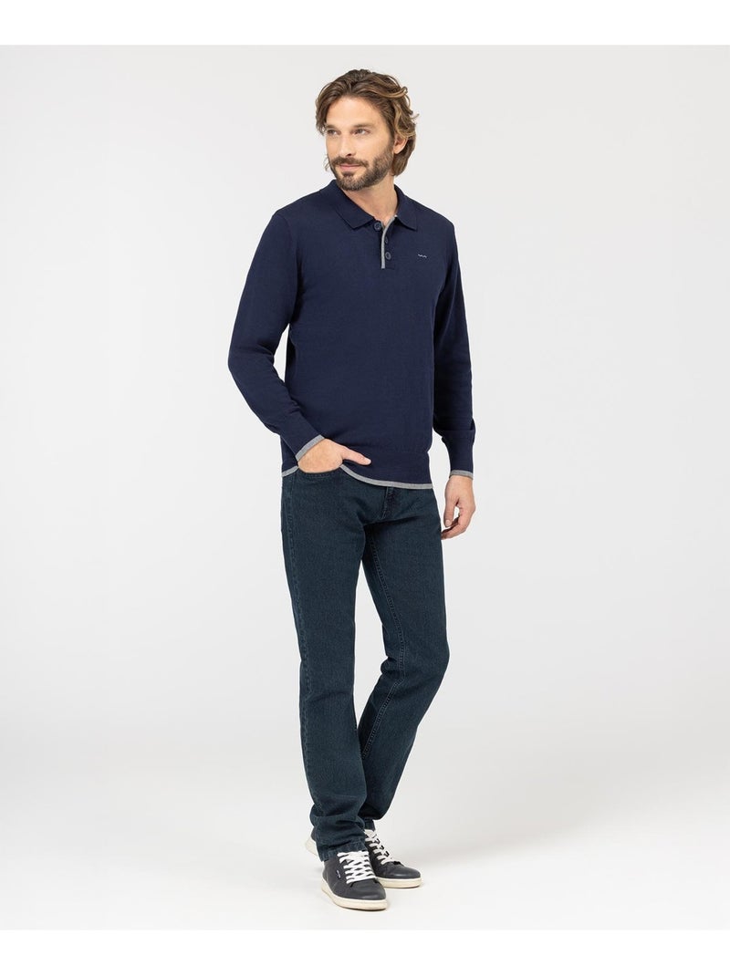 Pull - Terre de Marins Bleu - Kiabi