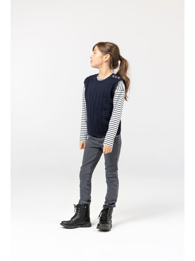 Pull - Terre de Marins Bleu - Kiabi