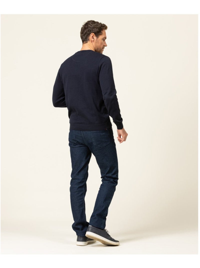 Pull - terre de marins Bleu marine - Kiabi