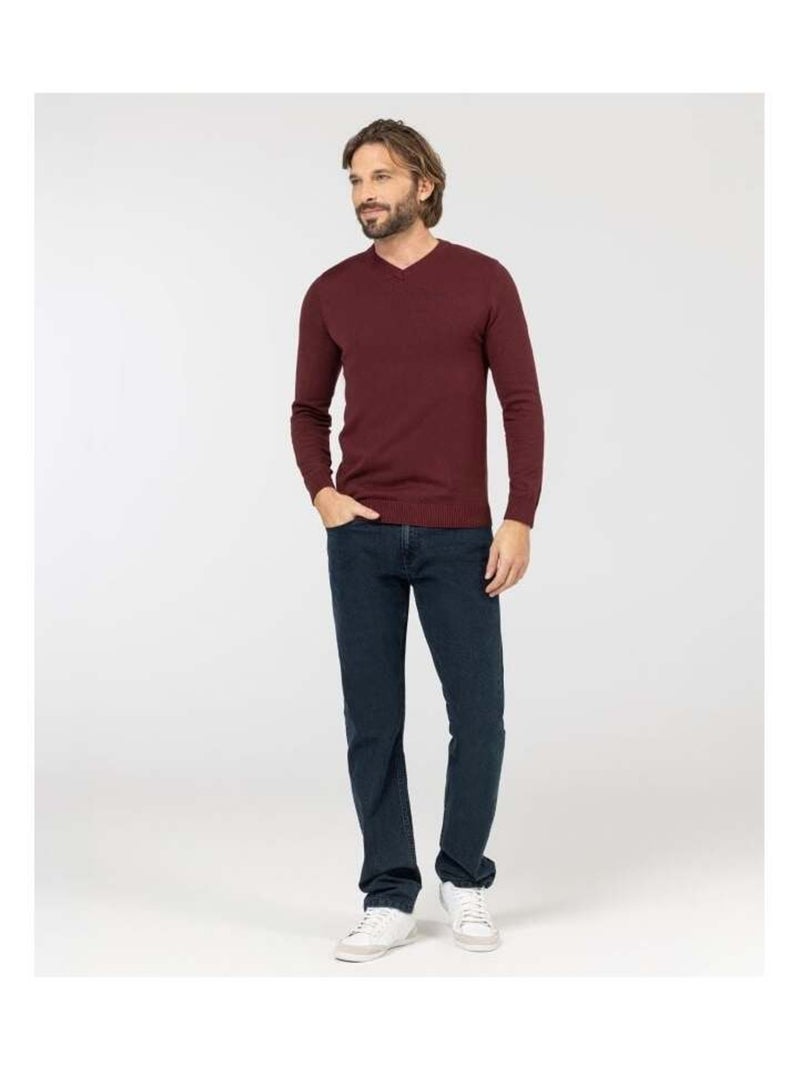 Pull - terre de marins Bleu marine - Kiabi
