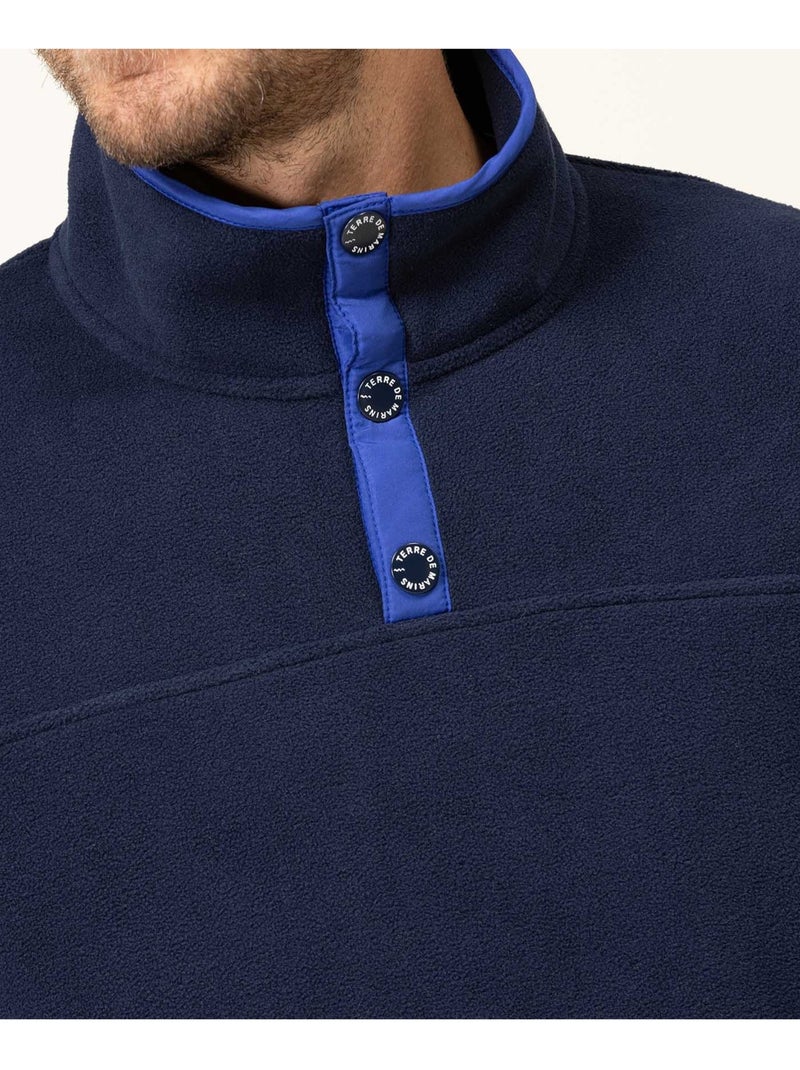Pull - terre de marins Bleu marine - Kiabi