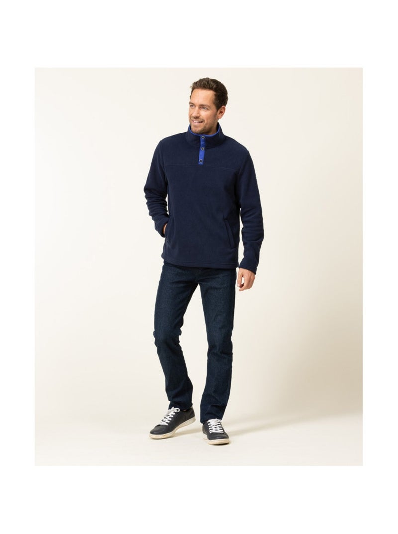 Pull - terre de marins Bleu marine - Kiabi