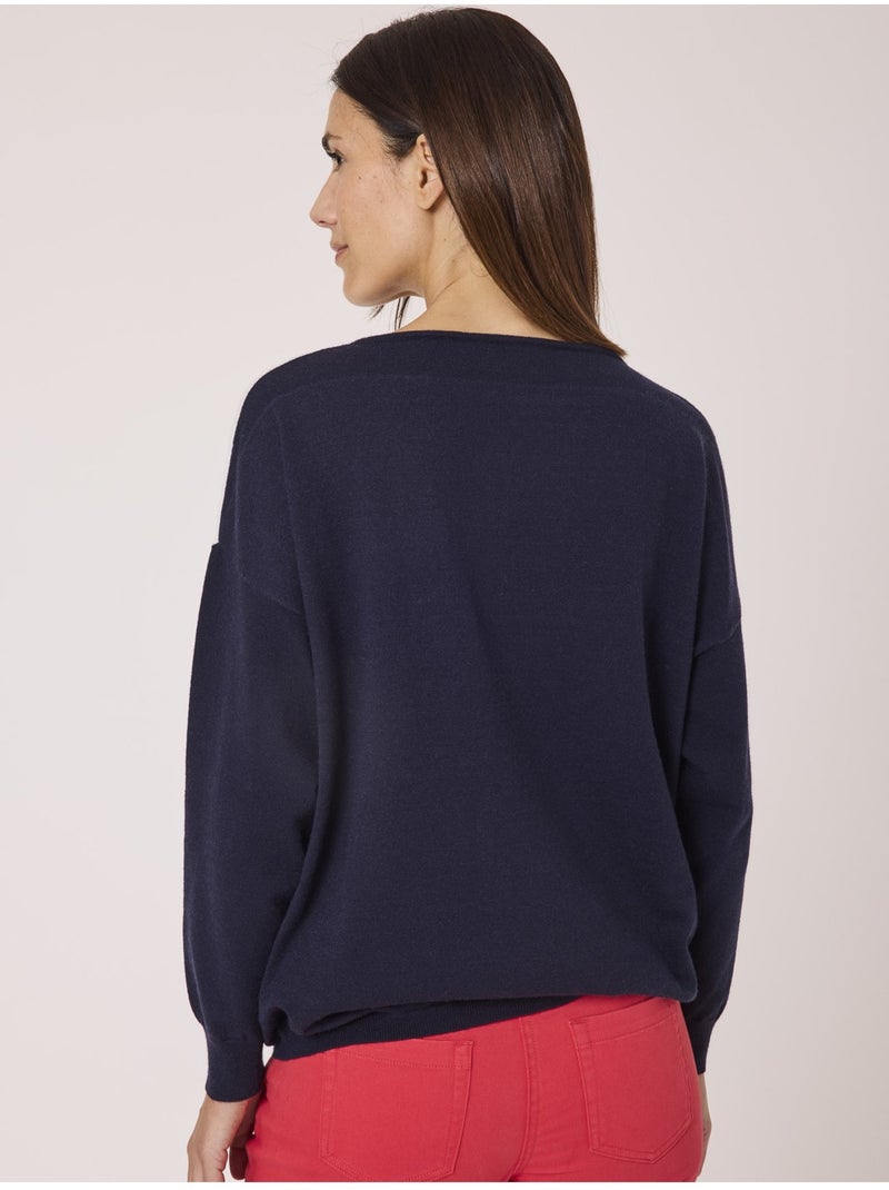 Pull - Terre de Marins Bleu - Kiabi