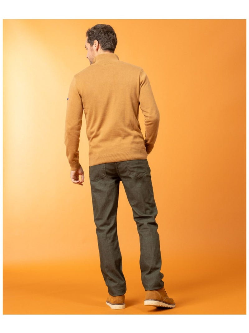 Pull - terre de marins Marron clair - Kiabi