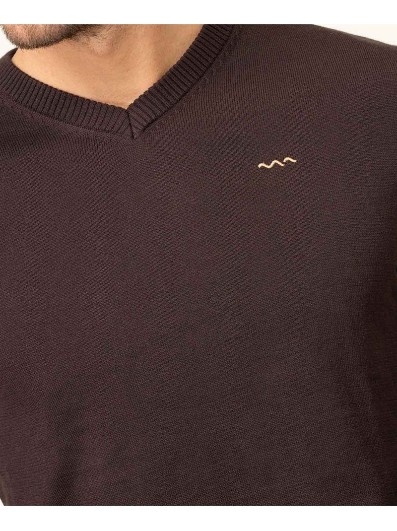 Pull - Terre de Marins Marron - Kiabi