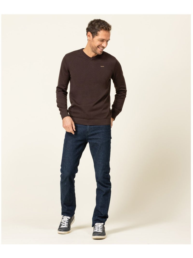 Pull - Terre de Marins Marron - Kiabi
