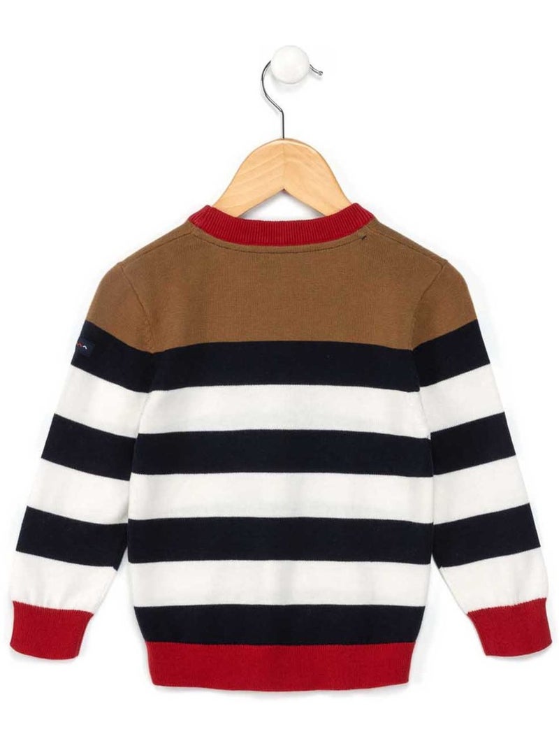 Pull - Terre de Marins Multicolore - Kiabi