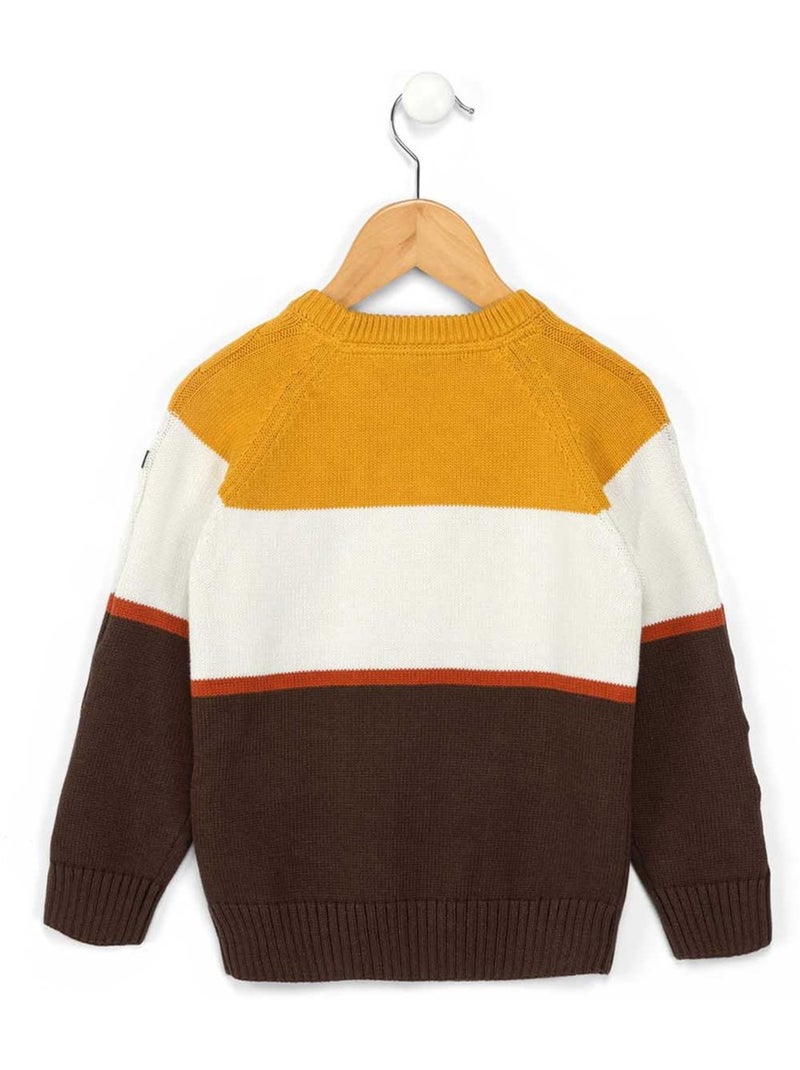 Pull - Terre de Marins Multicolore - Kiabi