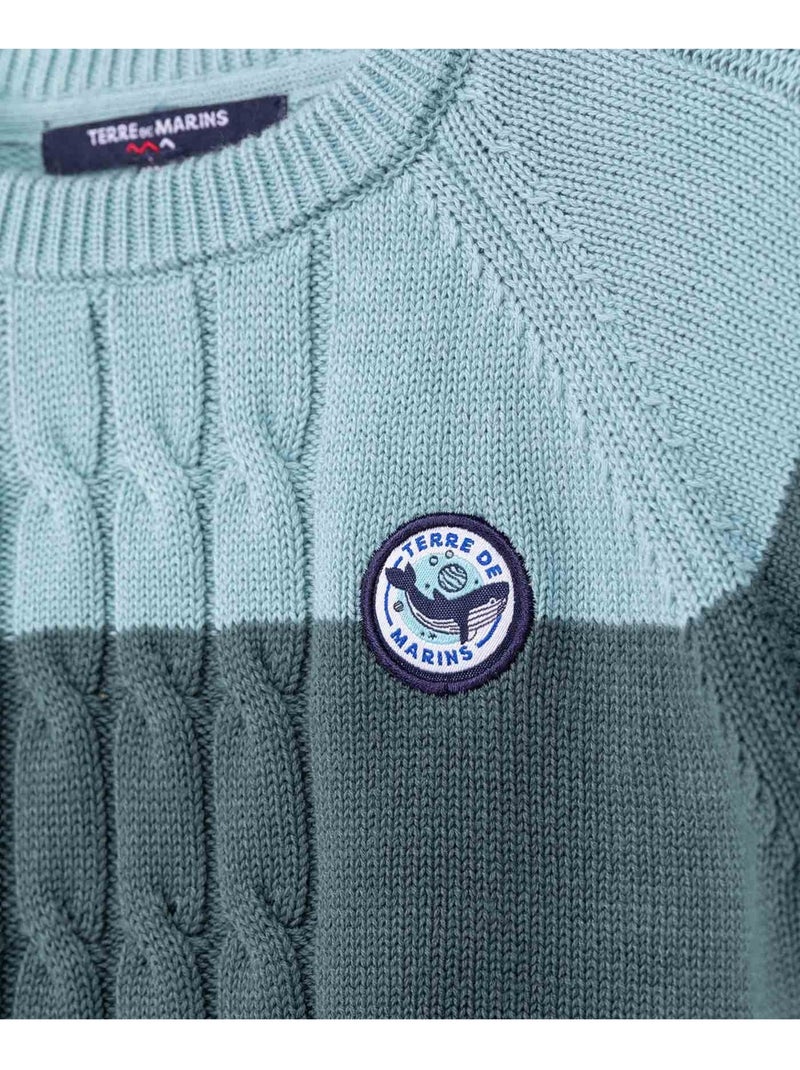 Pull - Terre de Marins Multicolore - Kiabi