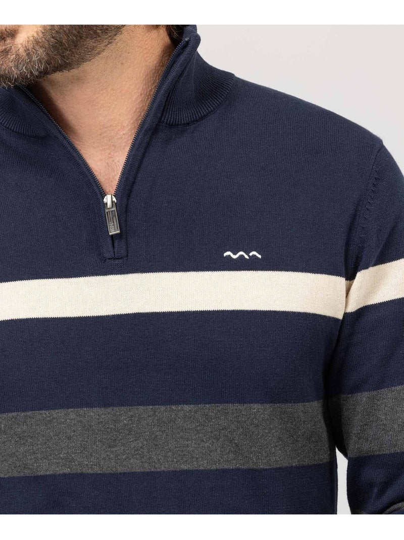 Pull - Terre de Marins Multicolore - Kiabi