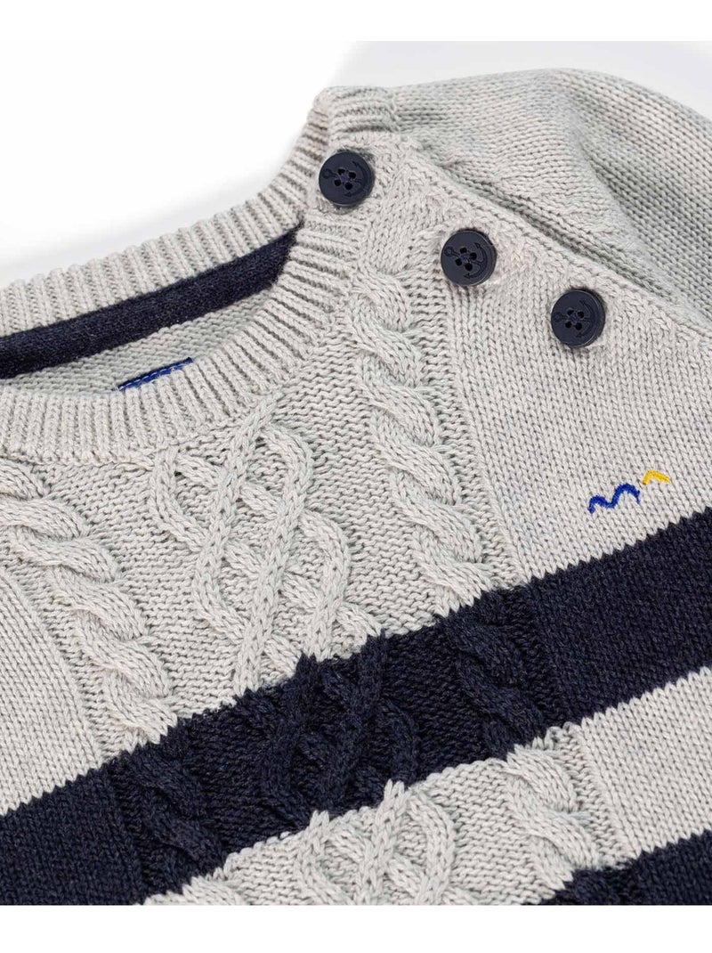 Pull - Terre de Marins Multicolore - Kiabi