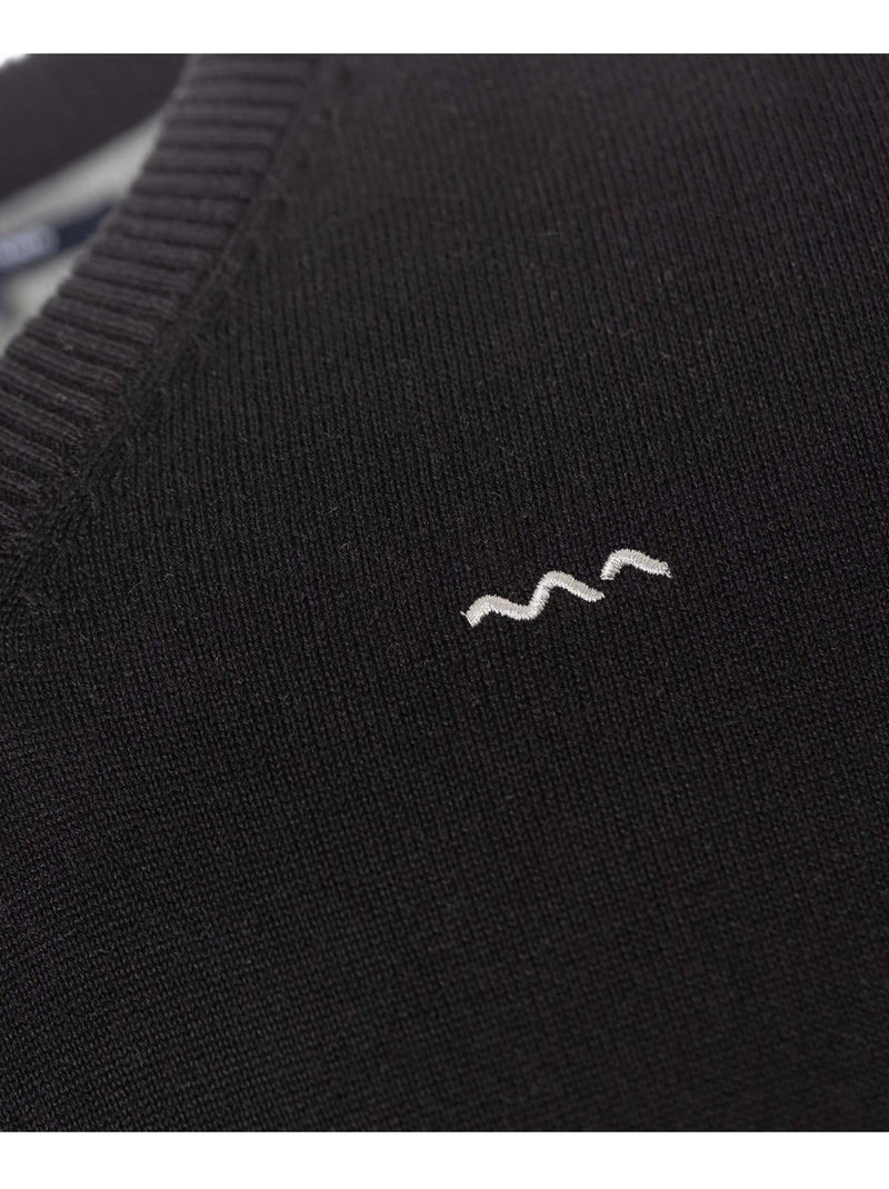 Pull - Terre de Marins Noir - Kiabi