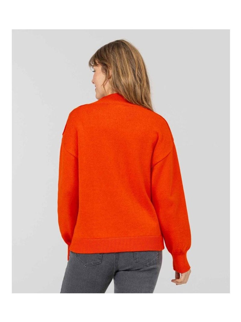 Pull - Terre de Marins Orange - Kiabi