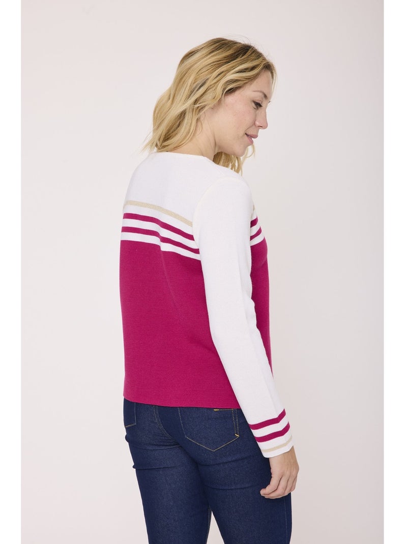 Pull - Terre de Marins Rose - Kiabi