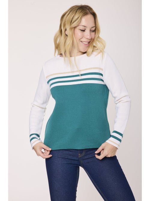 Pull - terre de marins - Kiabi Pull - terre de marins - Kiabi