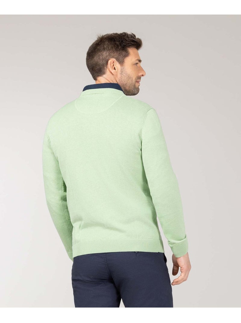 Pull - Terre de Marins Vert - Kiabi