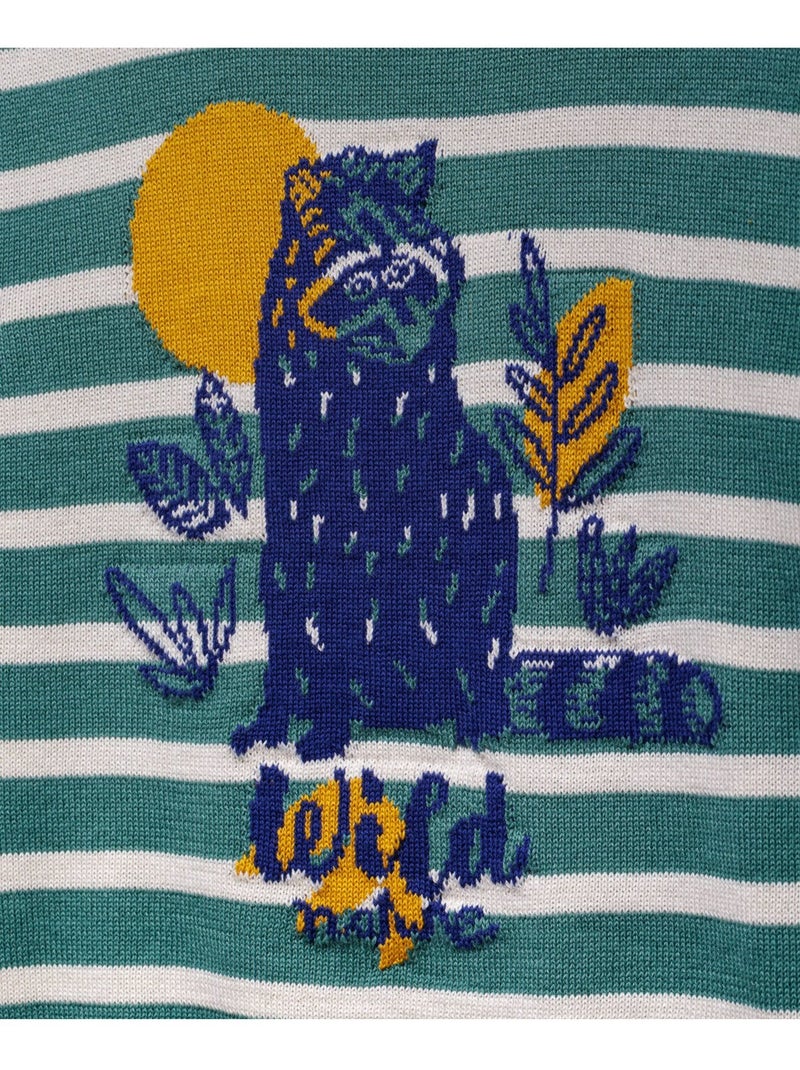 Pull - Terre de Marins Vert - Kiabi