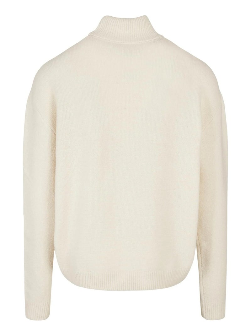Pull - urban classics Blanc nacré - Kiabi