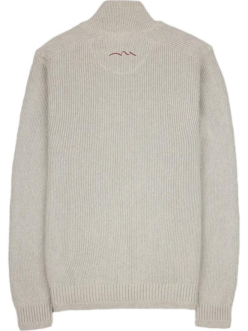Pull 1/2 zip homme teddy smith Beige - Kiabi