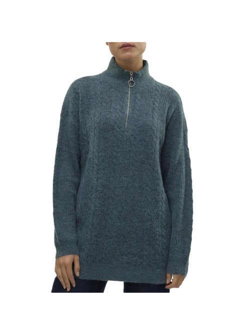 Pull 1/4 Zip Femme Vero Moda - Kiabi