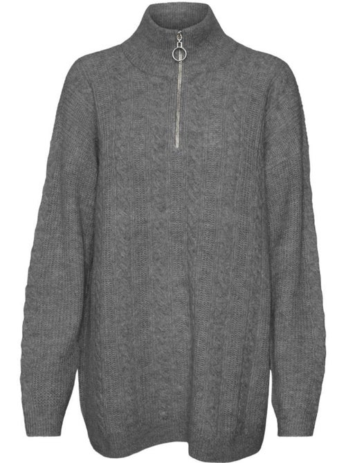 Pull 1/4 Zip Femme Vero Moda - Kiabi