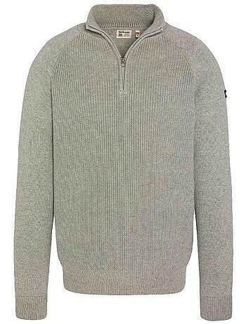 Pull 1/4 zip Homme Schott